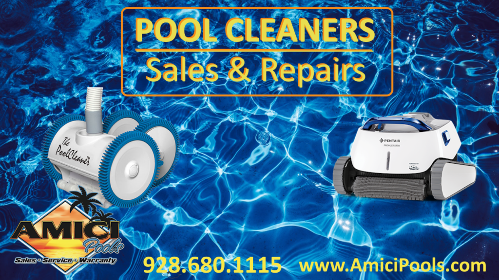 Automatic pool cleaner sales, service and repairs including warranty repairs for Pentair, Jandy, Hayward and Zodiac pool cleaners in Lake Havasu, Arizona