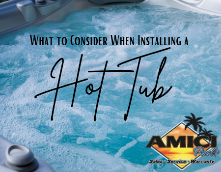 What to Consider When Installing a Hot Tub