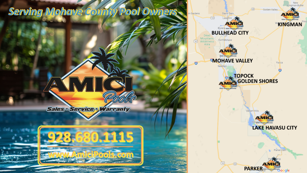 Pool Service and Pool Equipment Repair Pool Service Areas in Mohave County and Lake Havasu, Arizona