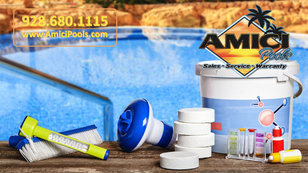 Parker Pool Supply Store - Amici Pools. Pool supplies, pool chemicals, chlorine, pool equipment and pool toys