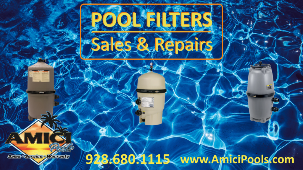 Pool filter sales, installation, service and repairs in Bullhead City and Mohave County, Arizona