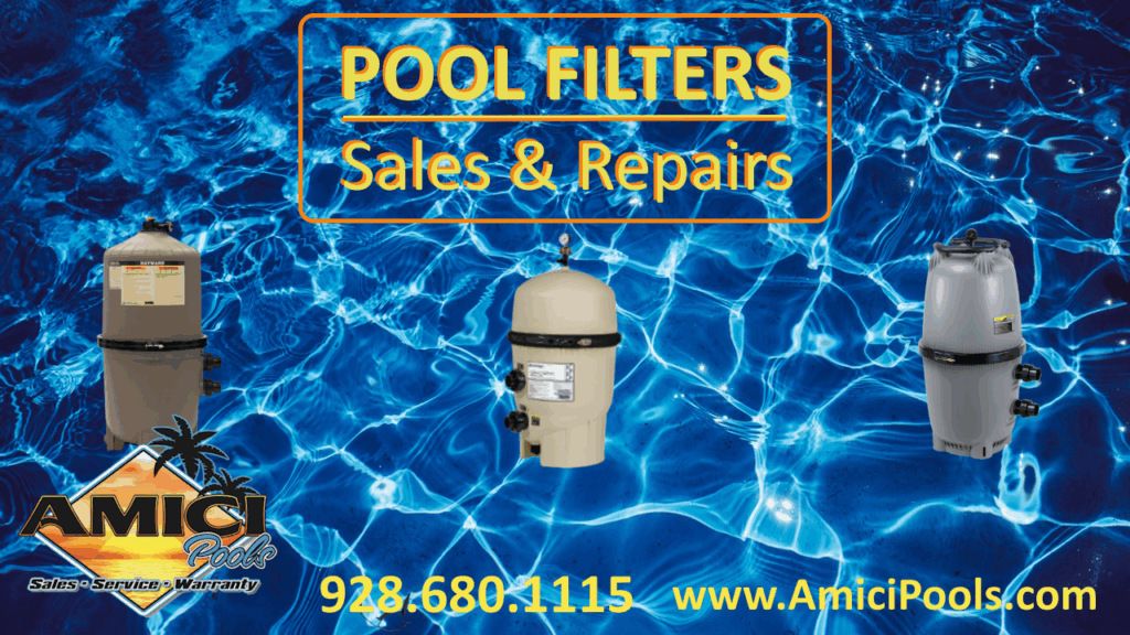 Pool filter sales, installation, service and repairs in Kingman and Mohave County, Arizona