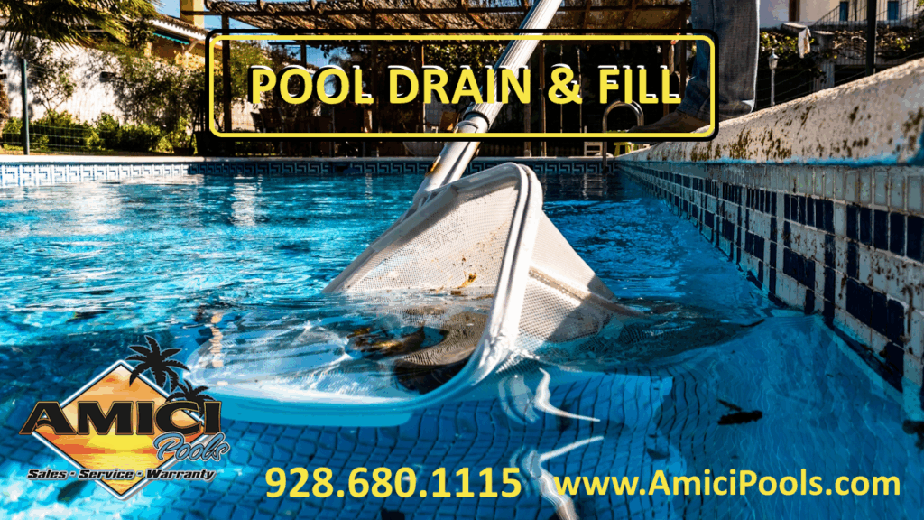 Pool Drain and Fill, Pool Water Exchange Service in Lake Havasu City, in Mohave County, Arizona