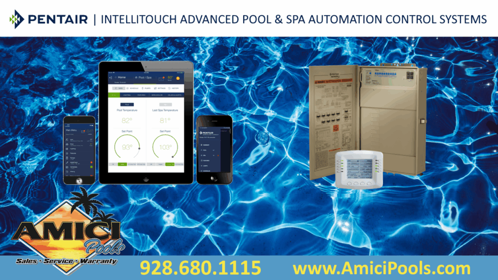 Pentair Intellitouch Pool Automation Control Systems
