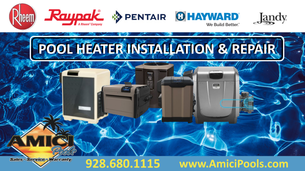 Lake Havasu City and Mohave County, arizona Pool Heater Sales, Installation, Service and Repairs